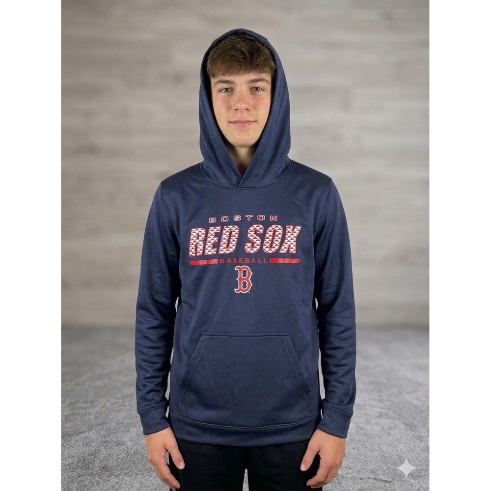 MLB Boston Red Sox Hoodie‎ - Fleece Size Youth XL 16-18